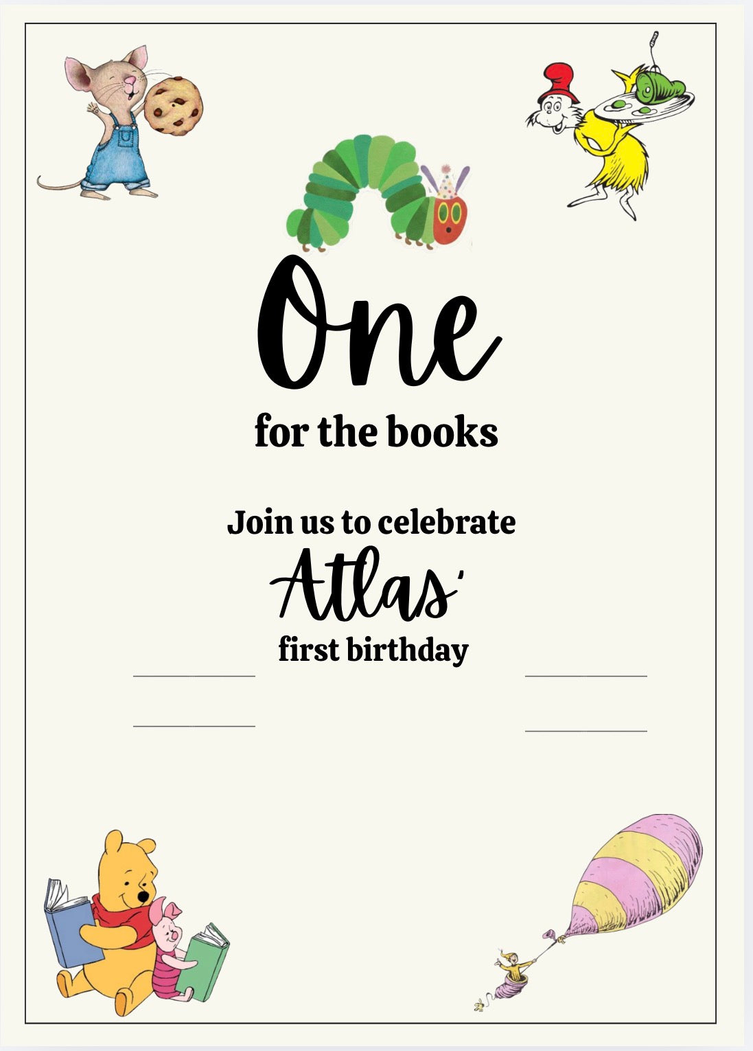 Custom Invitations