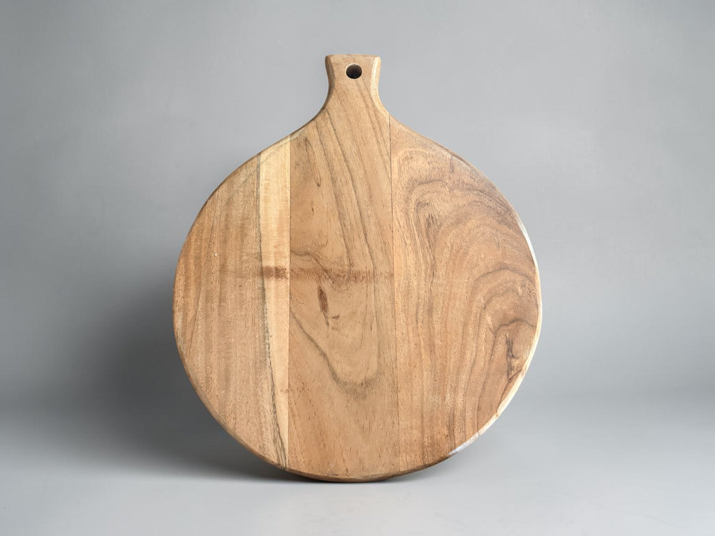 Engraved Wood Cutting Board— Round